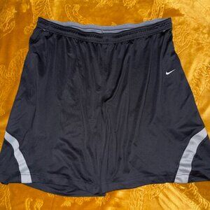 Nike Dri-FIT Men’s Athletic Running Shorts Black Gray Size XXL Lightweight